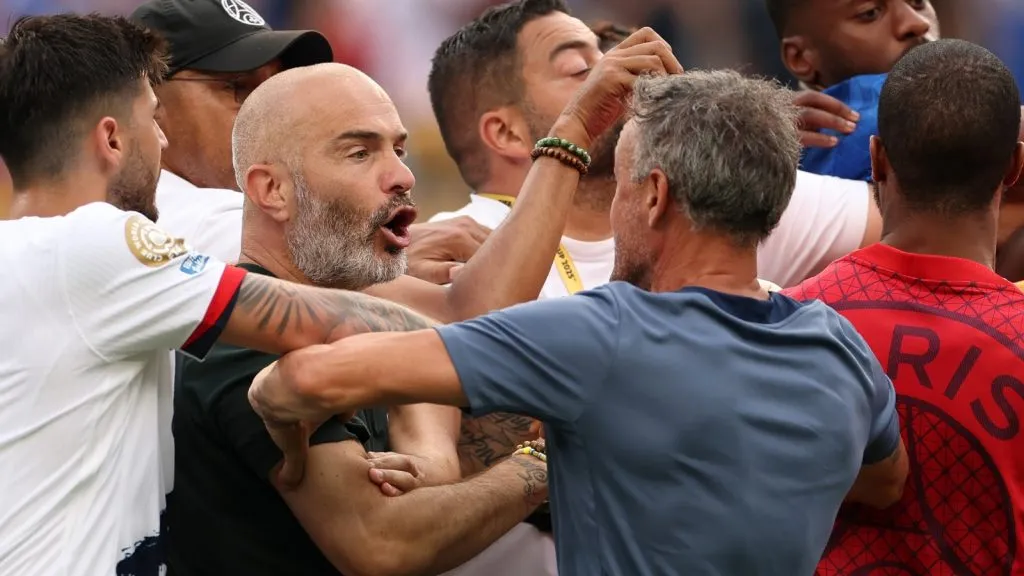 Luis Enrique, uno de los más señalados en Francia tras la derrota del PSG: GETTY