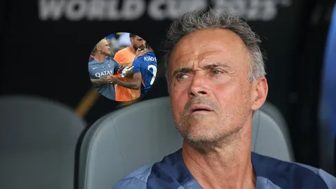 Francia critica duramente a Luis Enrique por su choque con Joao Pedro.