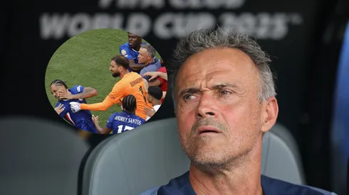 La sanción que le caería a Luis Enrique por golpear a Joao Pedro