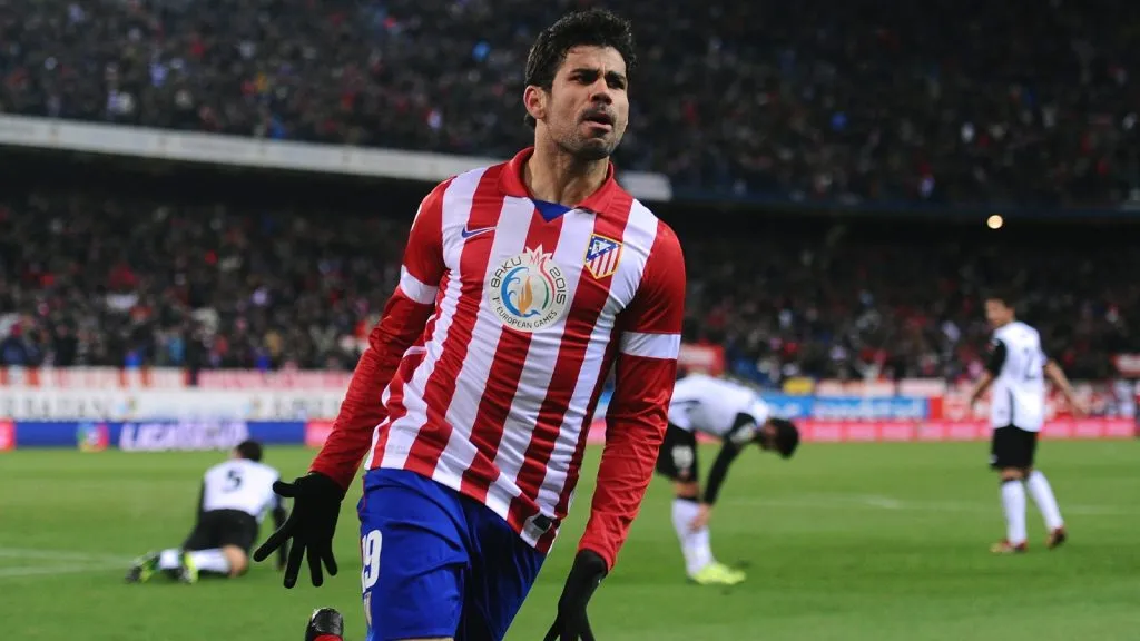 Diego Costa, más que enojado por el penalti de Julián Alvarez: GETTY