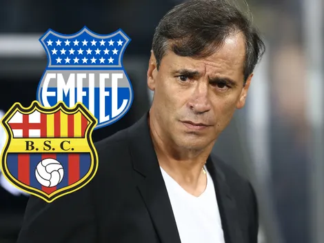 Mientras en Barcelona cobraba 25 mil dólares, esto ganaría Fabián Bustos en Emelec