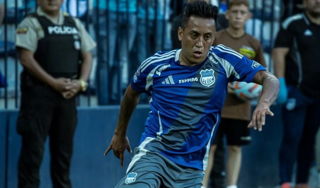 Christian Cueva lleva ya 1 gol en Emelec.