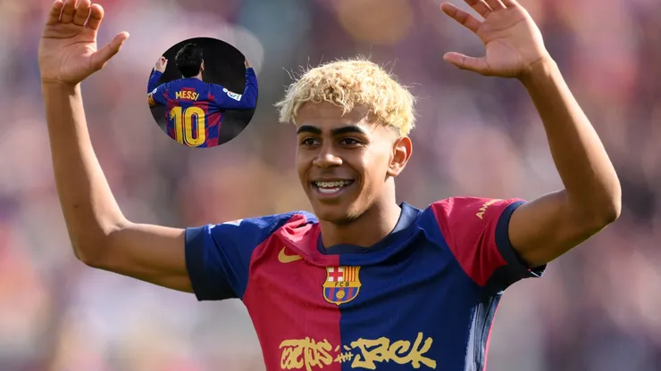 Lamine Yamal amenaza un récord de venta de camisetas de Messi.