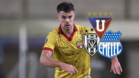 Joaquín Valiente dejaría Barcelona por otro grande de LigaPro. Foto: IMAGO.