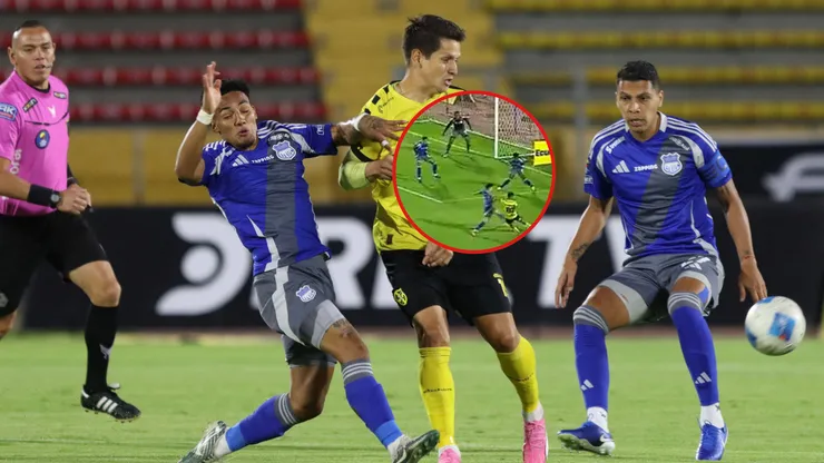 Autogol de Luis Fernando León