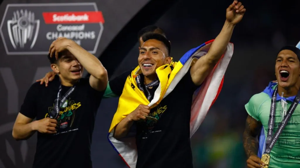Ángel Mena se fue campeón con Club León de México. Foto: Getty.