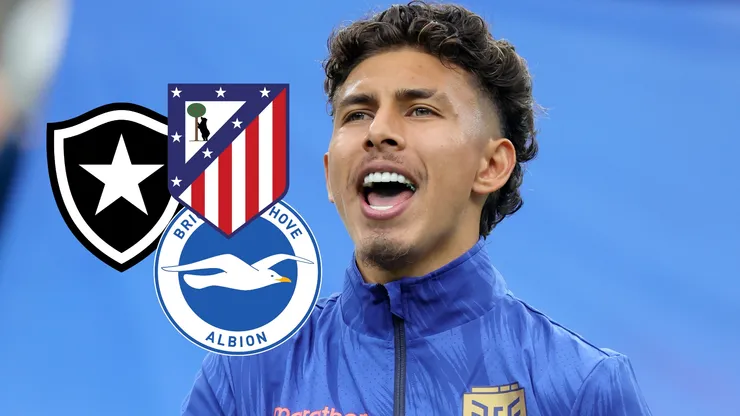 Sonó para el Atlético de Madrid y Botafogo y el sorpresivo club donde apareció Jeremy Sarmiento. Foto: Getty.