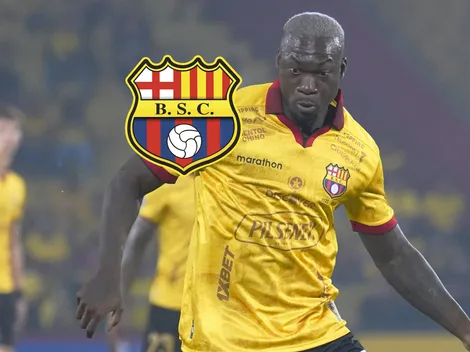 Felipe Caicedo no juega en Barcelona SC por este polémico motivo