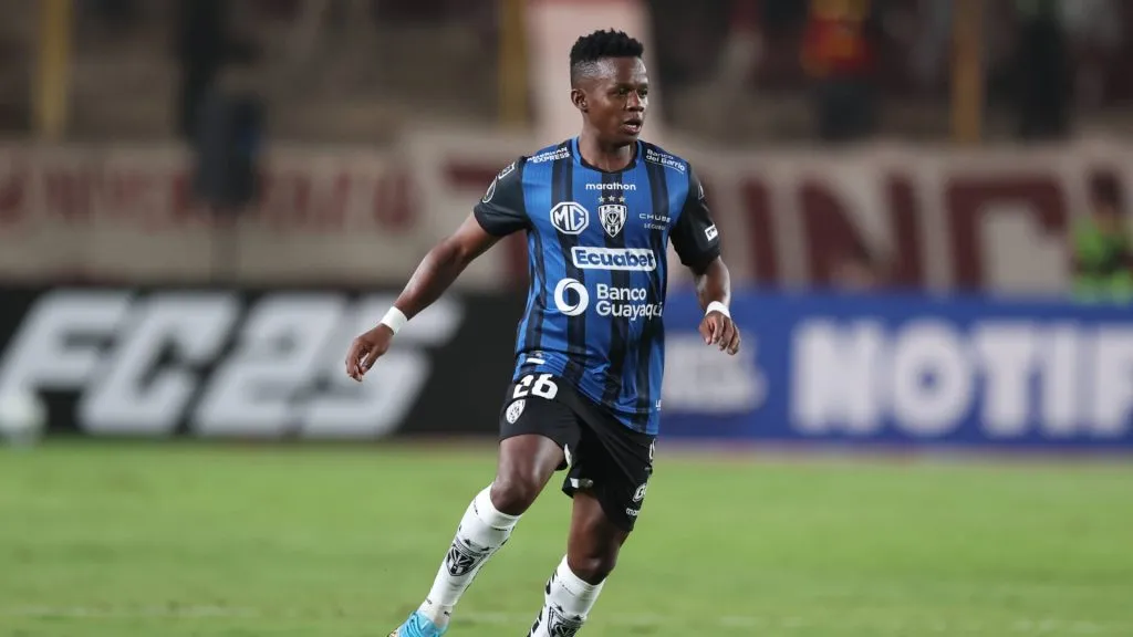 Juan Cazares – Independiente del Valle 2025. Foto: IMAGO.