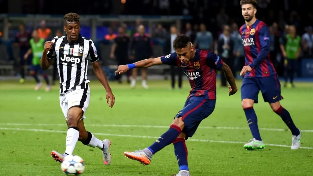 Neymar y Juventus, enfrentados en la final de la Champions del 2015: GETTY