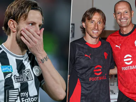 Rakitic, envuelto en la polémica con la Juventus al felicitar a Luka Modric