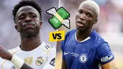 Mientras Vinícius Júnior cuesta 170 millones esto vale Moisés Caicedo