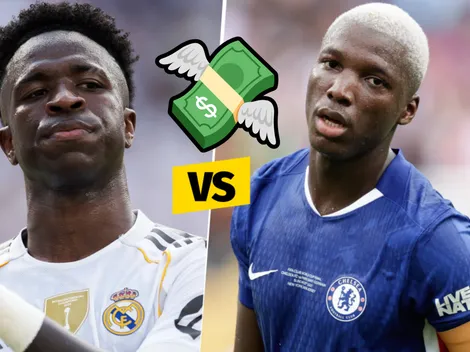 Mientras Vinícius Júnior cuesta 170 millones, Moisés Caicedo cuesta esta insólita cantidad