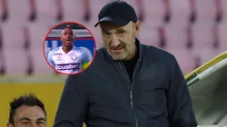 Miller Bolaños se manda un golazo con el DT de Emelec viendo el partido