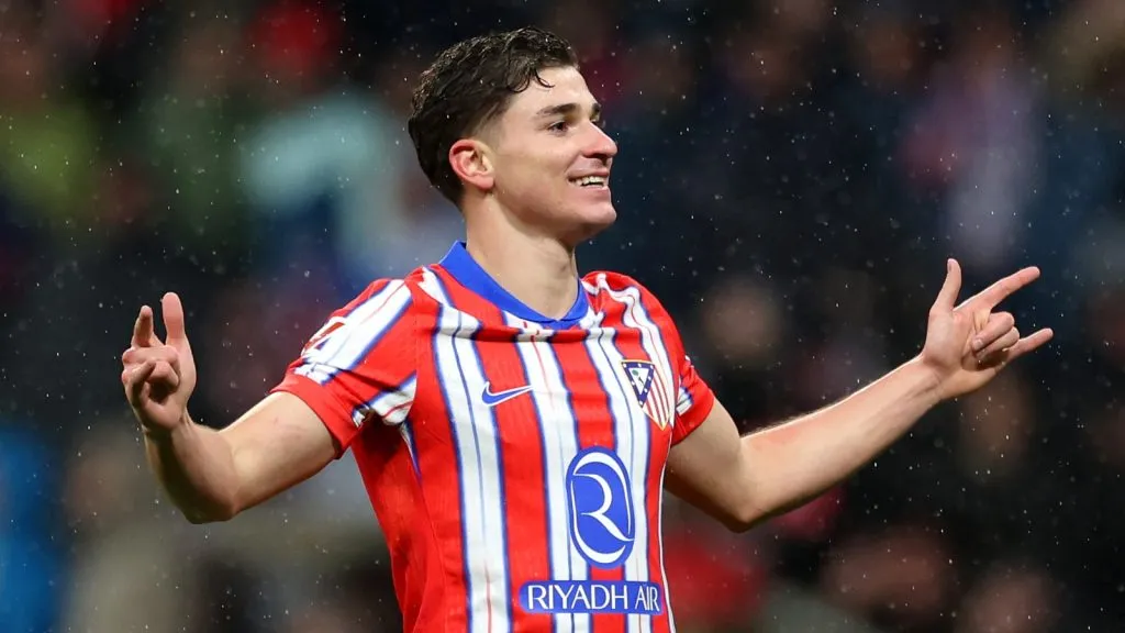 Julián Alvarez fue el delantero más autónomo de la última edición de LaLiga: GETTY