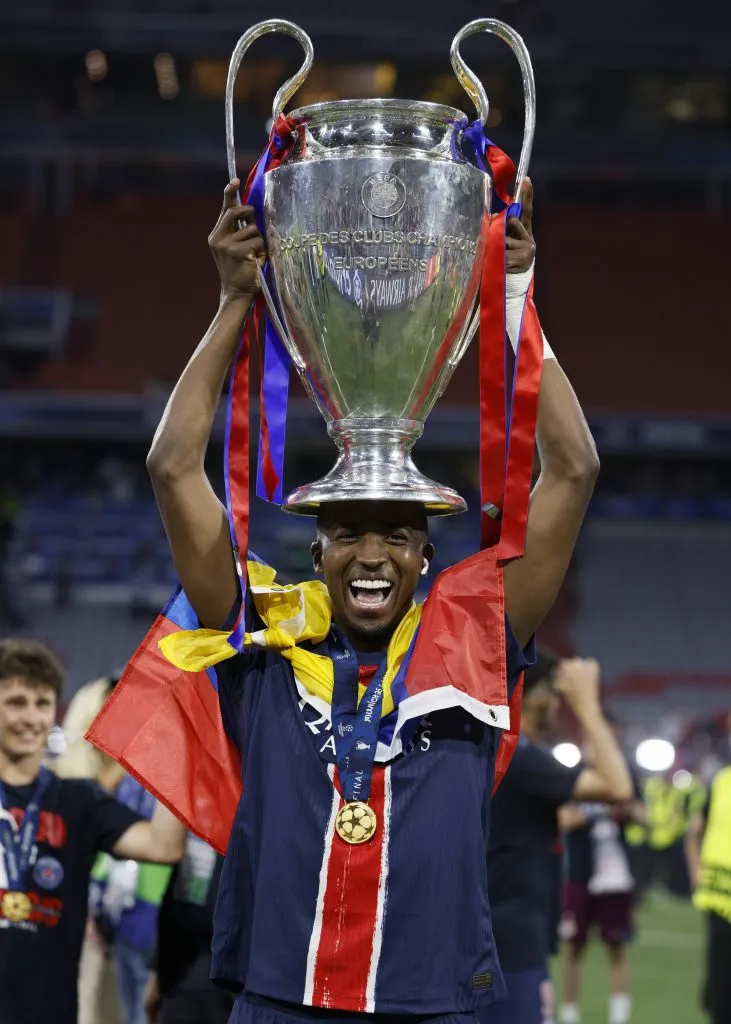 William Pacho ganó la Champions League. (Foto: Imago)