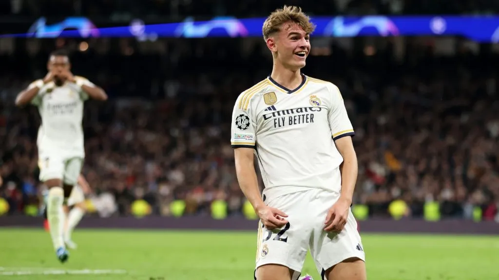 Real Madrid sigue siendo protagonista en el futuro de Nico Paz: GETTY