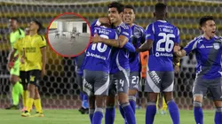 El insólito camerino donde pusieron a la Sub-15 de Emelec