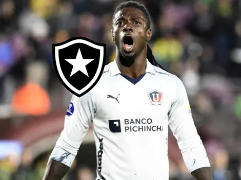 Se lesionó Ricardo Adé y la hinchada de Liga de Quito se preocupa: ¿Llega vs Botafogo?