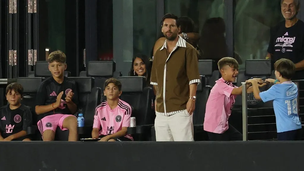 Messi se sigue recuperando de su última lesión en Miami: GETTY