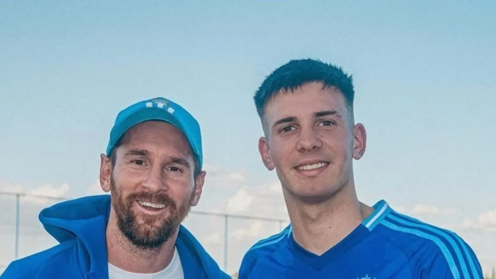 Mastantuono, visto como el heredero natural de Messi en Argentina: TW