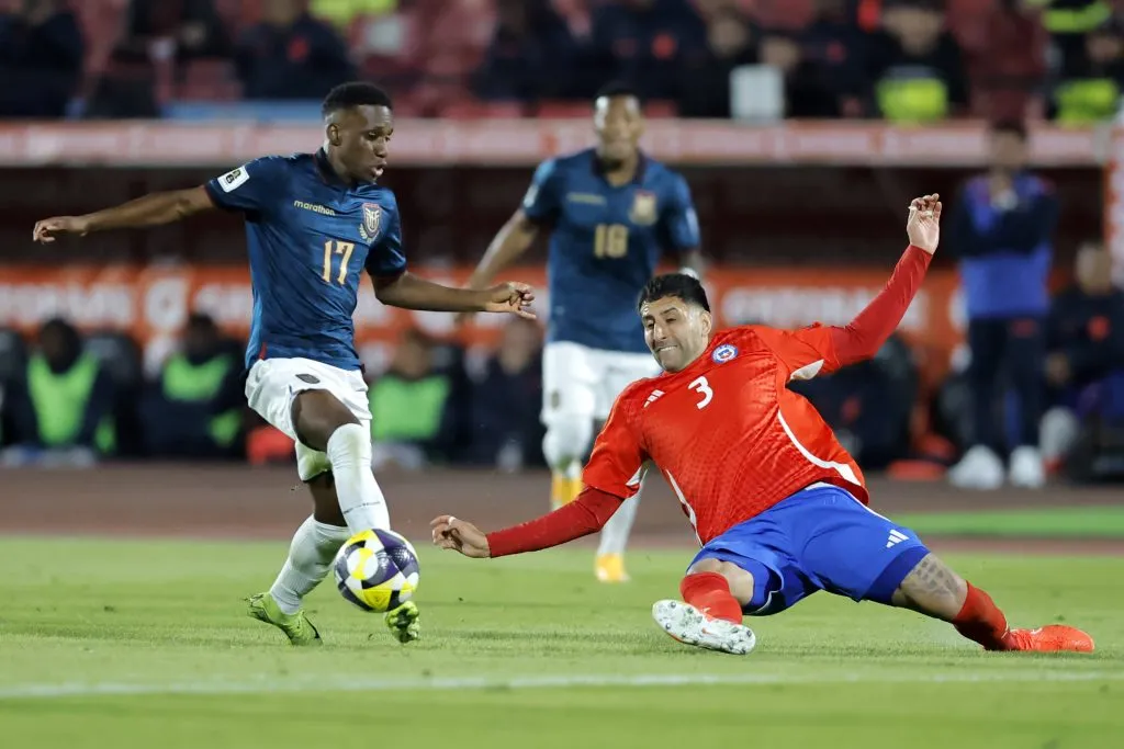 Darwin Guagua debutó con Ecuador antes que con IDV. (Foto: Imago)