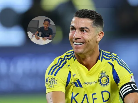 CR7 tiene heredero y es un joven de 8 años de Flamengo