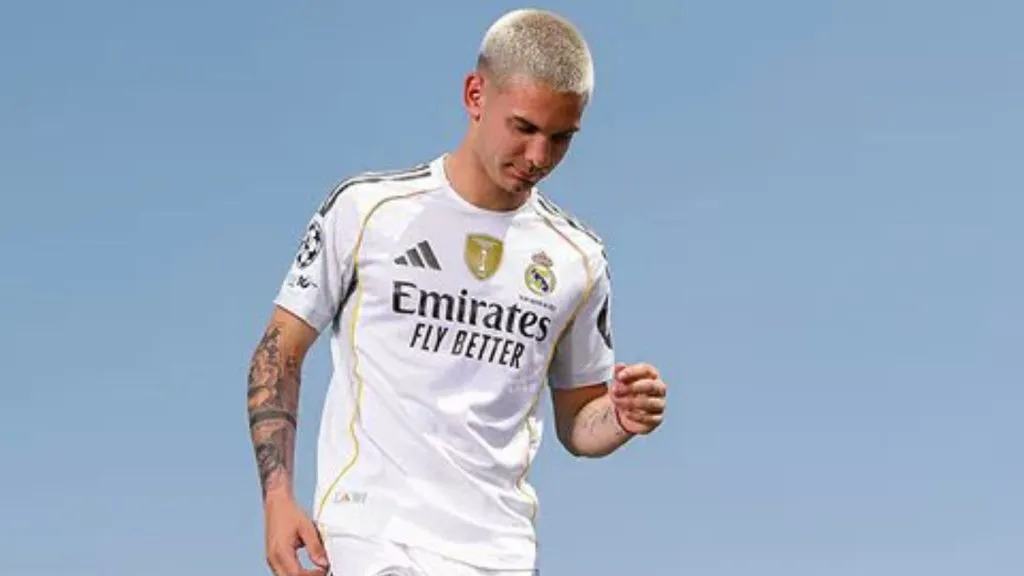 Mastantuono ya entrena bajo las órdenes de Alonso en Real Madrid.