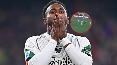 El espectacular golazo de John Yeboah en Italia