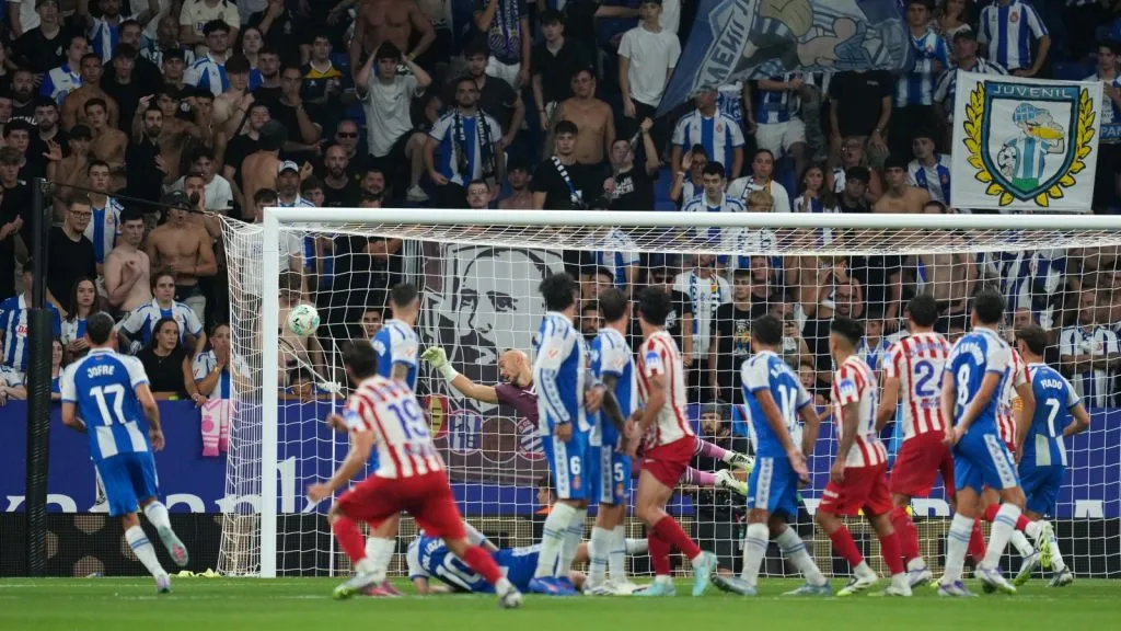 gol tiro libre julian alvarez