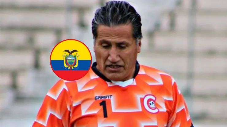 El arquero de 57 años que juega en el ascenso de Ecuador
