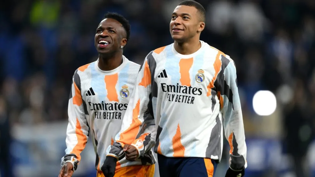 Vinicius pretende cobrar sumas similares a Mbappé: GETTY