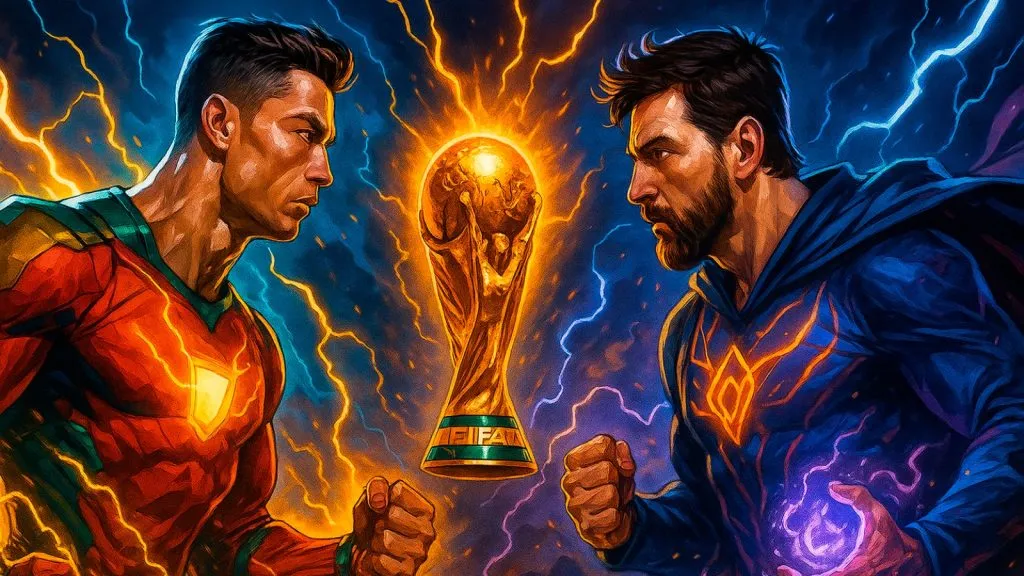 Evra sueña con una final del Mundial a lo Marvel entre CR7 y Messi: ChatGPT