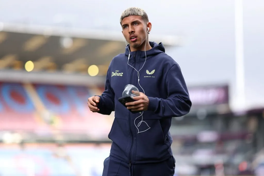 Jeremy Sarmiento asciendo con Burnley en esta temporada. (Foto: GettyImages)