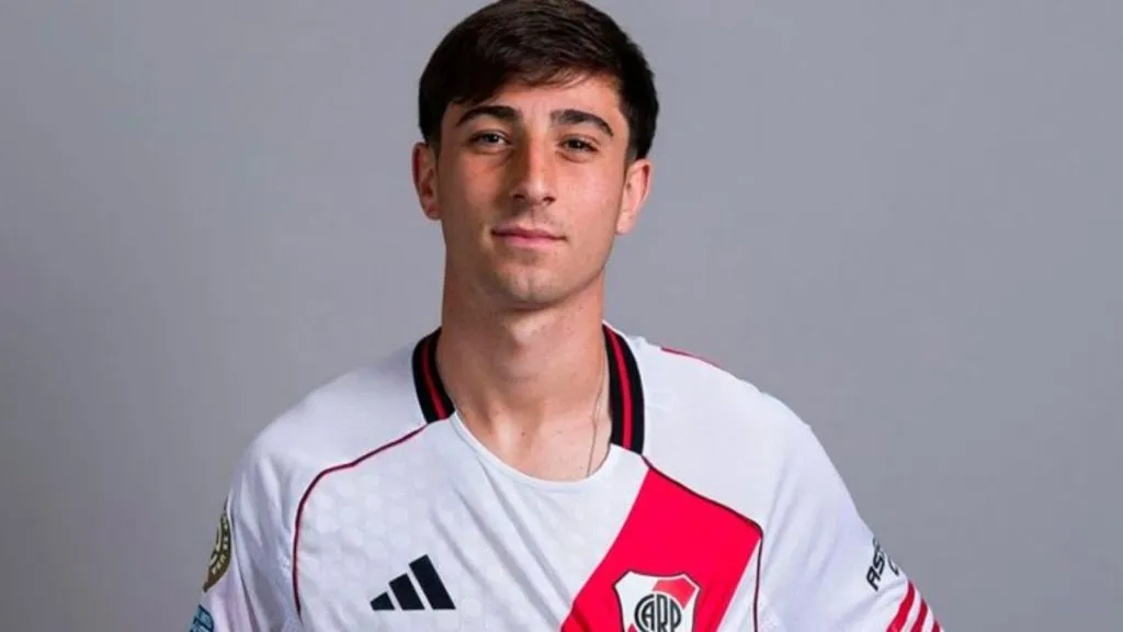 Dadín, la nueva joya de River que ya suena en Europa: TW