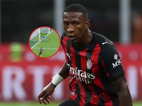 VIDEO | Pervis Estupiñán hace su primera asistencia con un hermoso centro en AC Milan