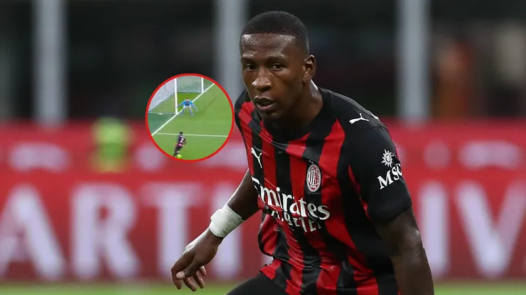 Pervis metió una asistencia clave con AC Milan