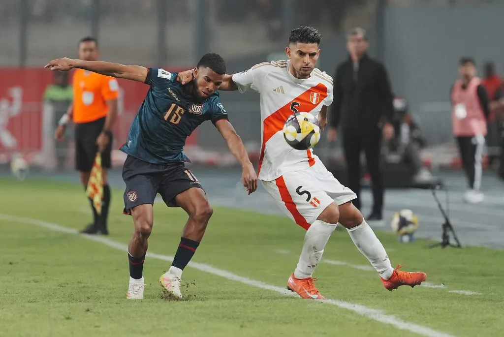 Ecuador se clasificó al mundial en la anterior fecha vs Perú. (Foto. GettyImages)