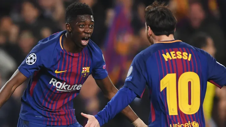 Dembelé señaló a Messi por su candidatura al Balón de Oro.