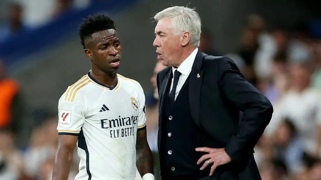 Vinicius, fuera de la lista de Ancelotti en Brasil: GETTY