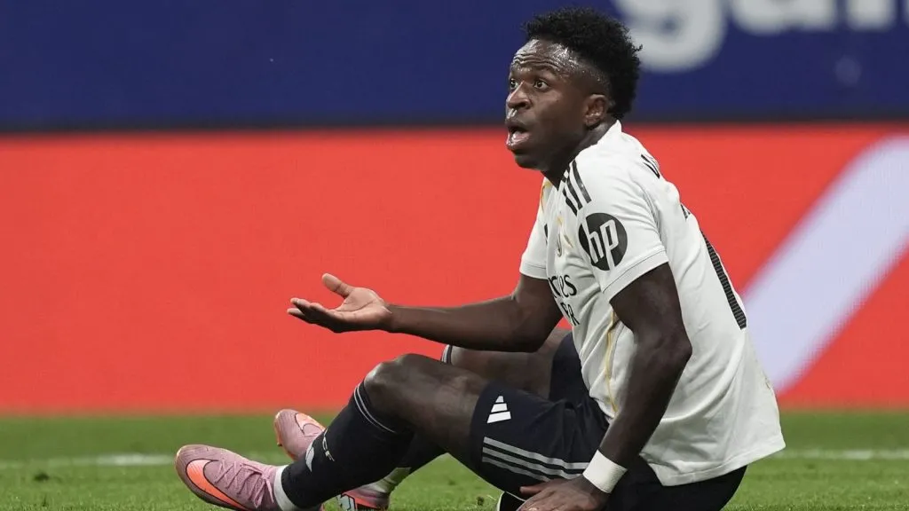 Nuevo ataque contra Vinicius en España: GETTY