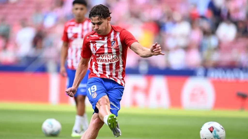 Llegaron las primeras críticas a Julián Alvarez en Atlético de Madrid: GETTY