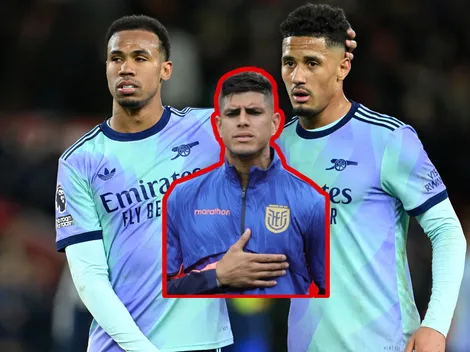 El puesto en el que jugaría Piero Hincapié en el Arsenal ¿Condenado al banco?