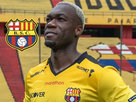 No juega desde julio y esta es la nueva lesión de Felipe Caicedo en Barcelona SC