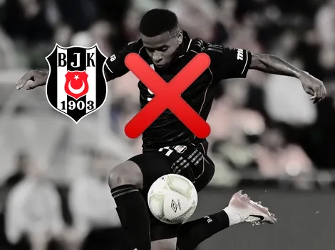 Keny Arroyo se queda fuera del Besiktas por "motivos disciplinarios"