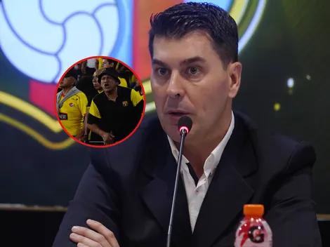 "Renuncia o...": El contundente mensaje de la hinchada de Barcelona SC a Ismael Rescalvo