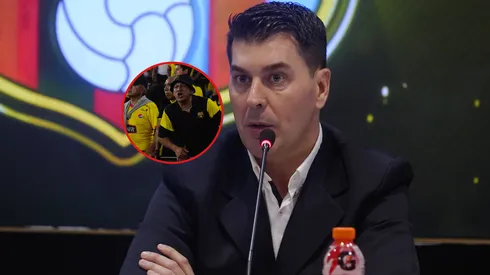 La hinchada de Barcelona SC se fue con todo contra Ismael Rescalvo