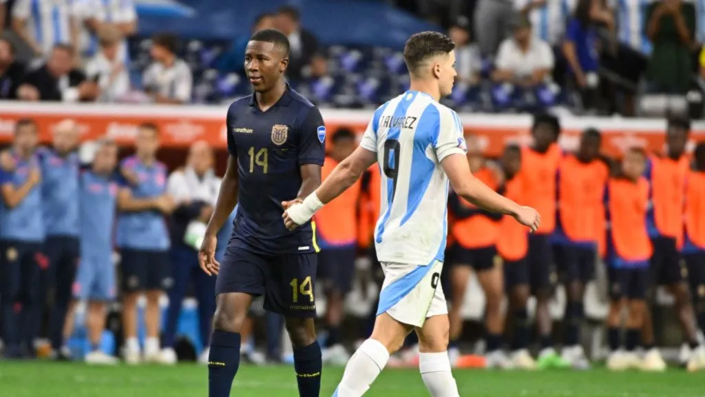 Alan Minda – Ecuador Copa América 2024. Foto: Getty.