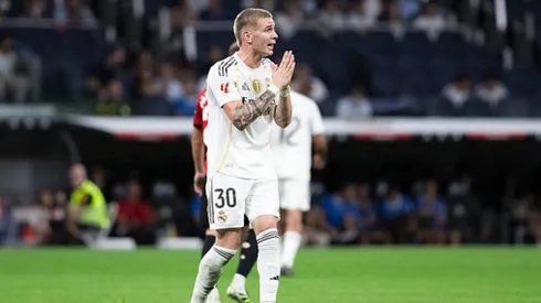 Nadie en 25 años debutó más joven que Mastantuono en el Bernabéu.