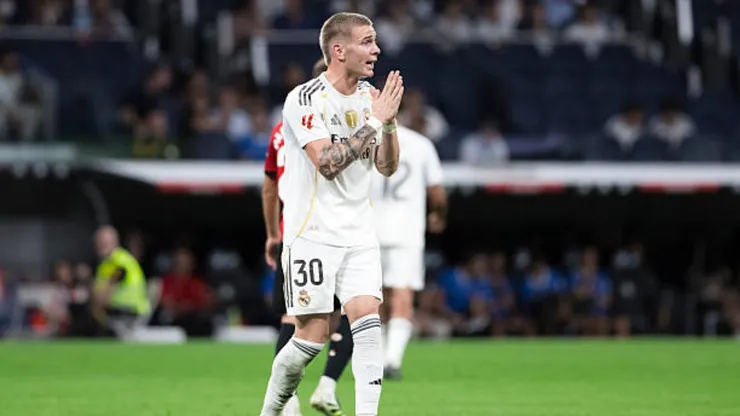 Nadie en 25 años debutó más joven que Mastantuono en el Bernabéu.